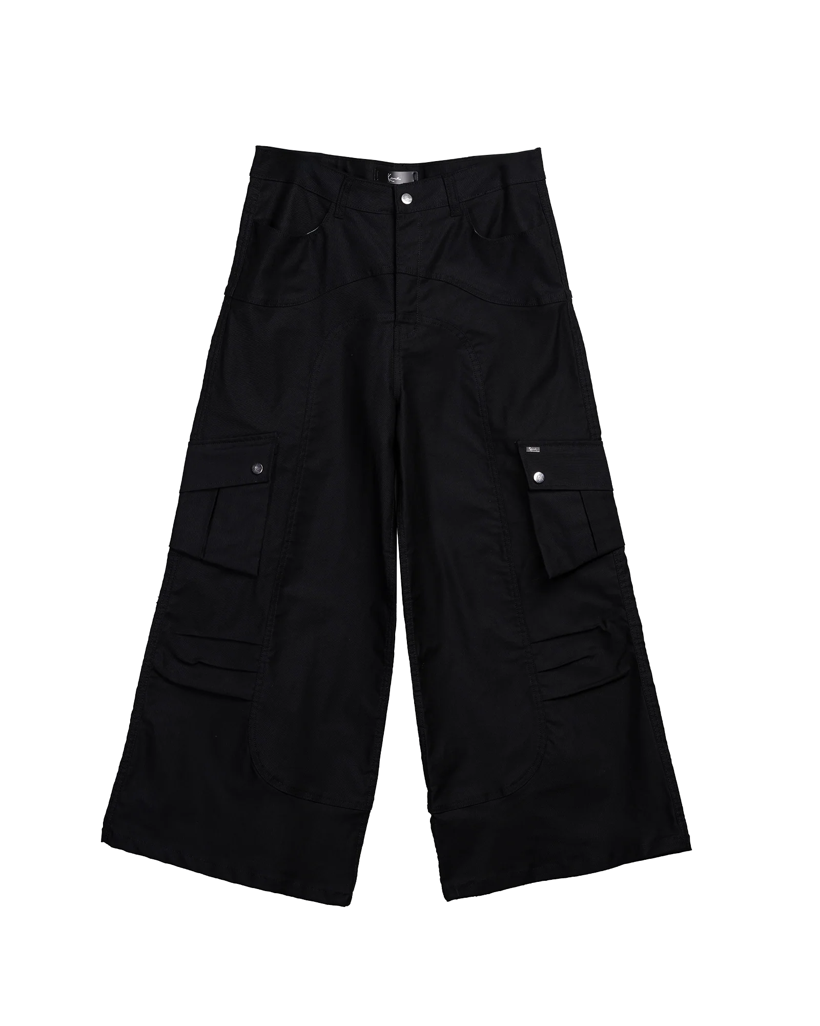 Belmont Cargo Pants (Black) - Image 7