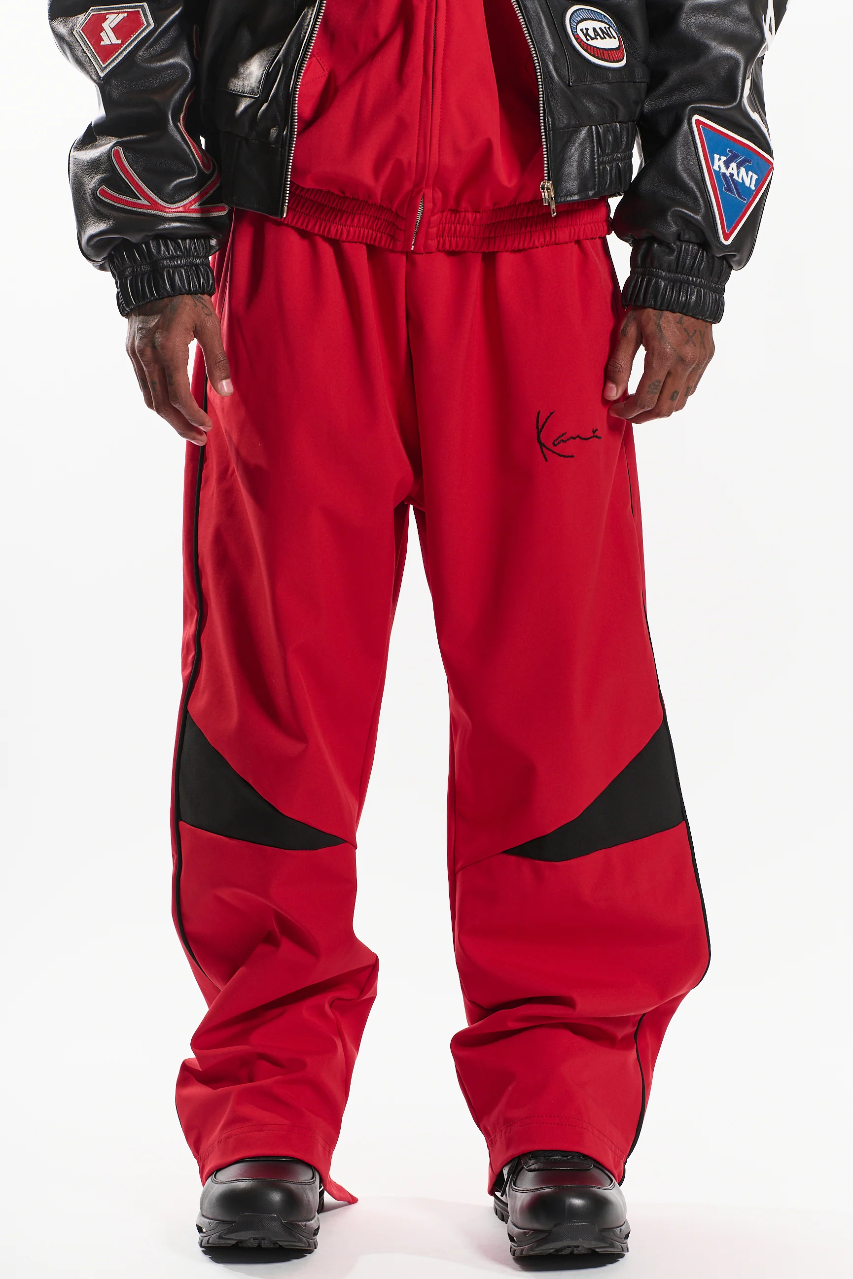 Buzzer Beater Men's Joggers (red) - Image 6