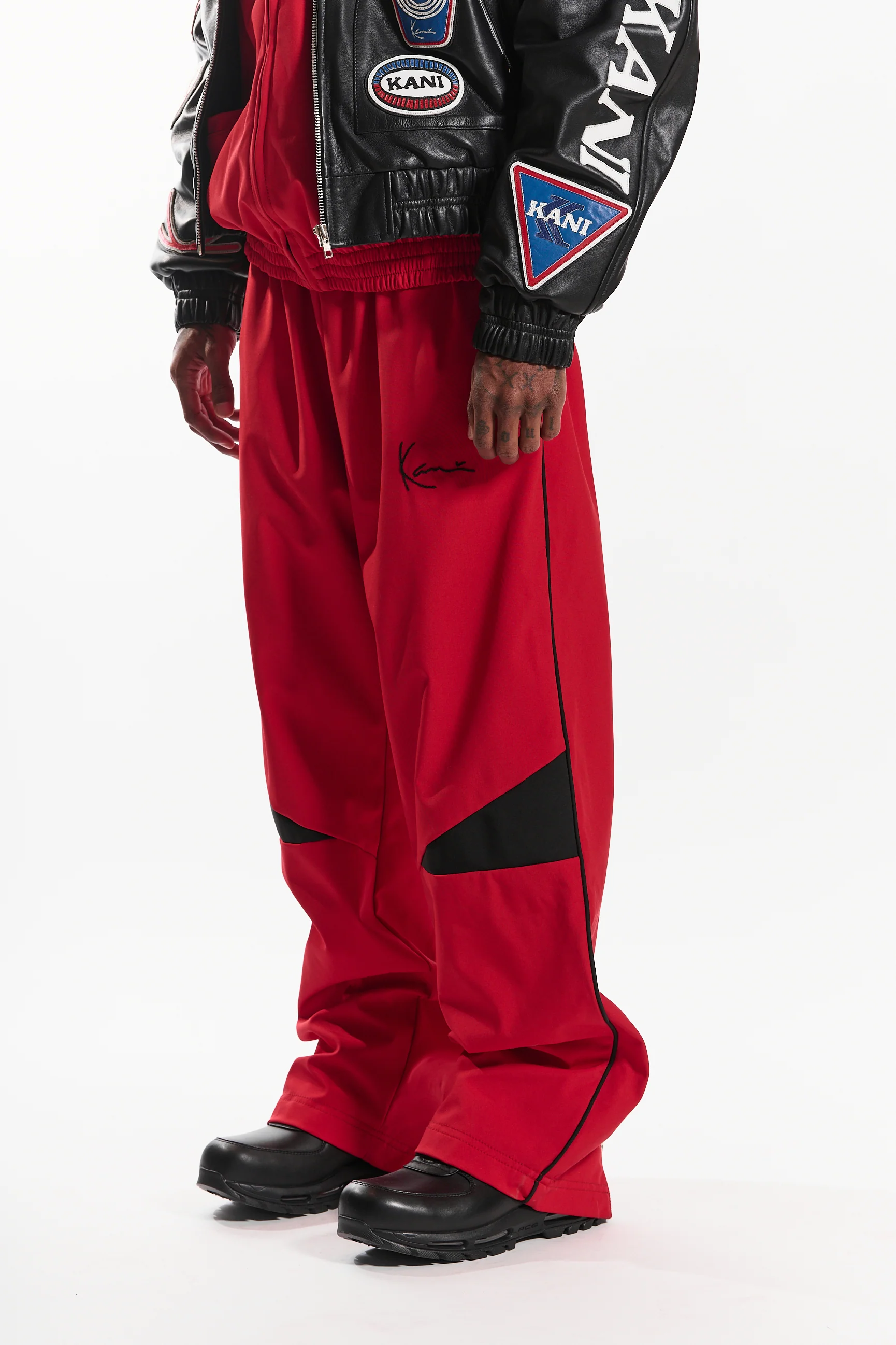 Buzzer Beater Men's Joggers (red) - Image 8
