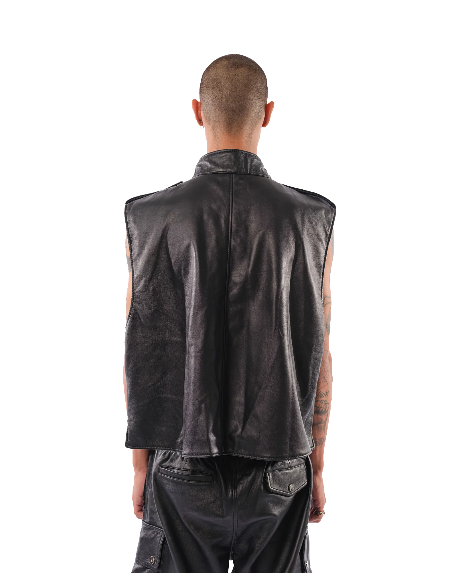 Drako Leather Vest - Image 4