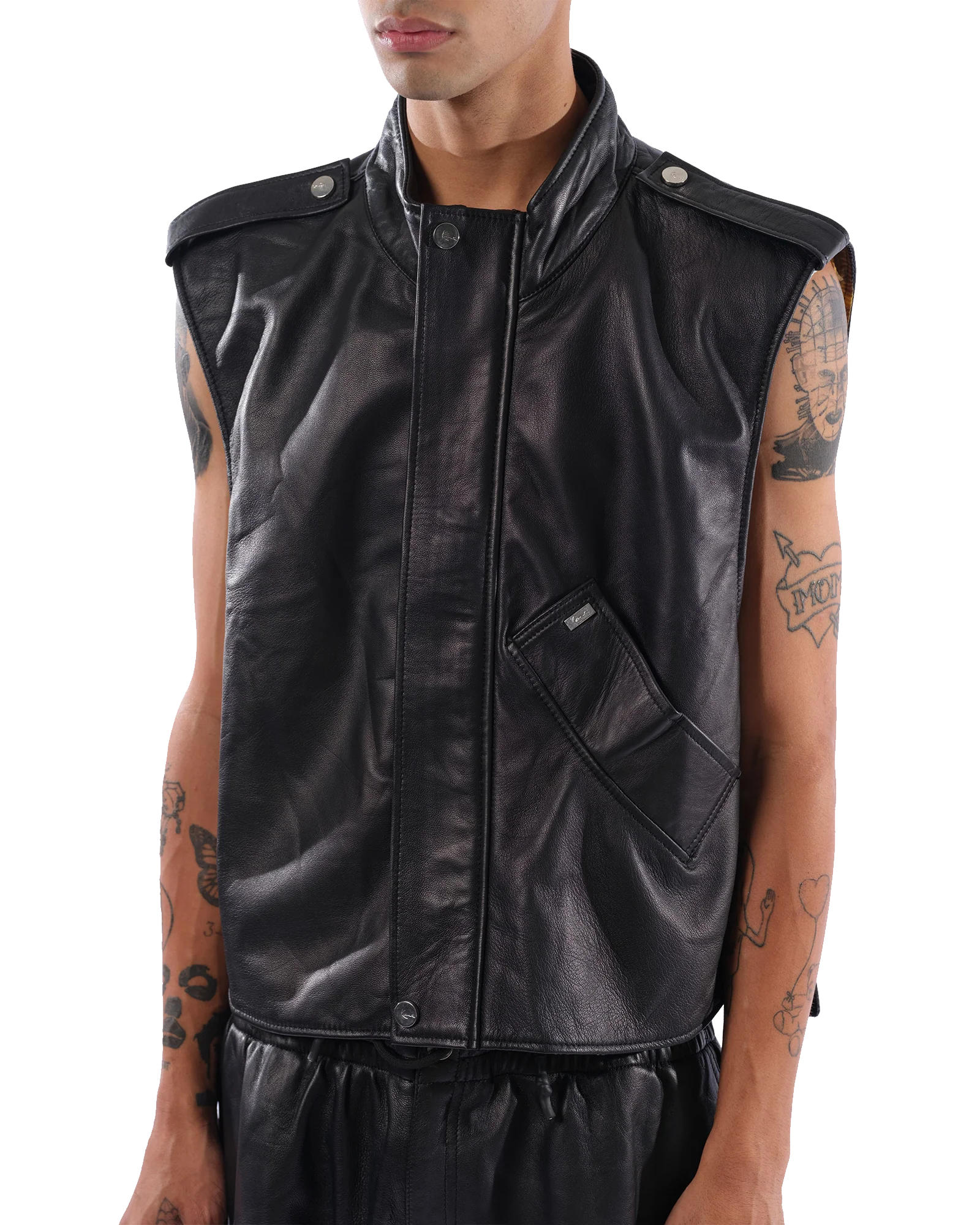 Drako Leather Vest - Image 5