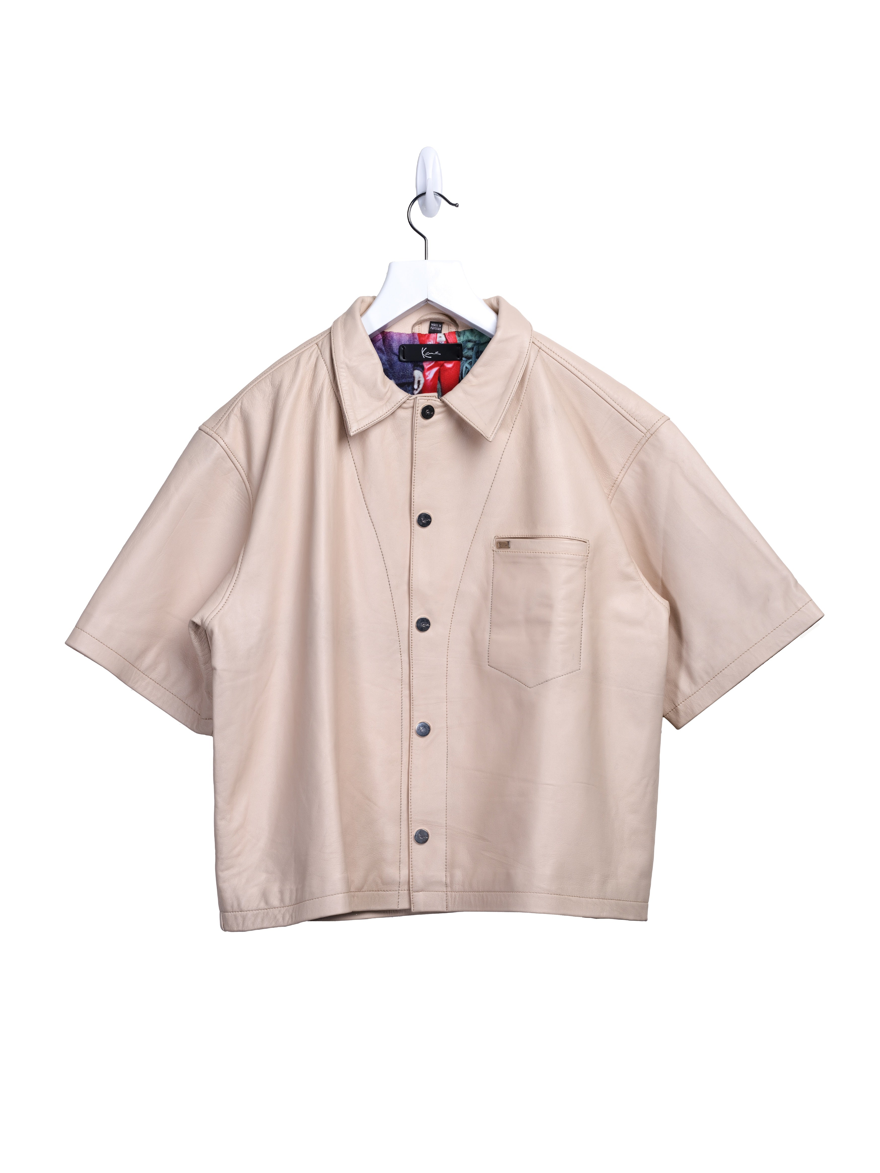 Ford Leather Shirt (Natural) - Image 7