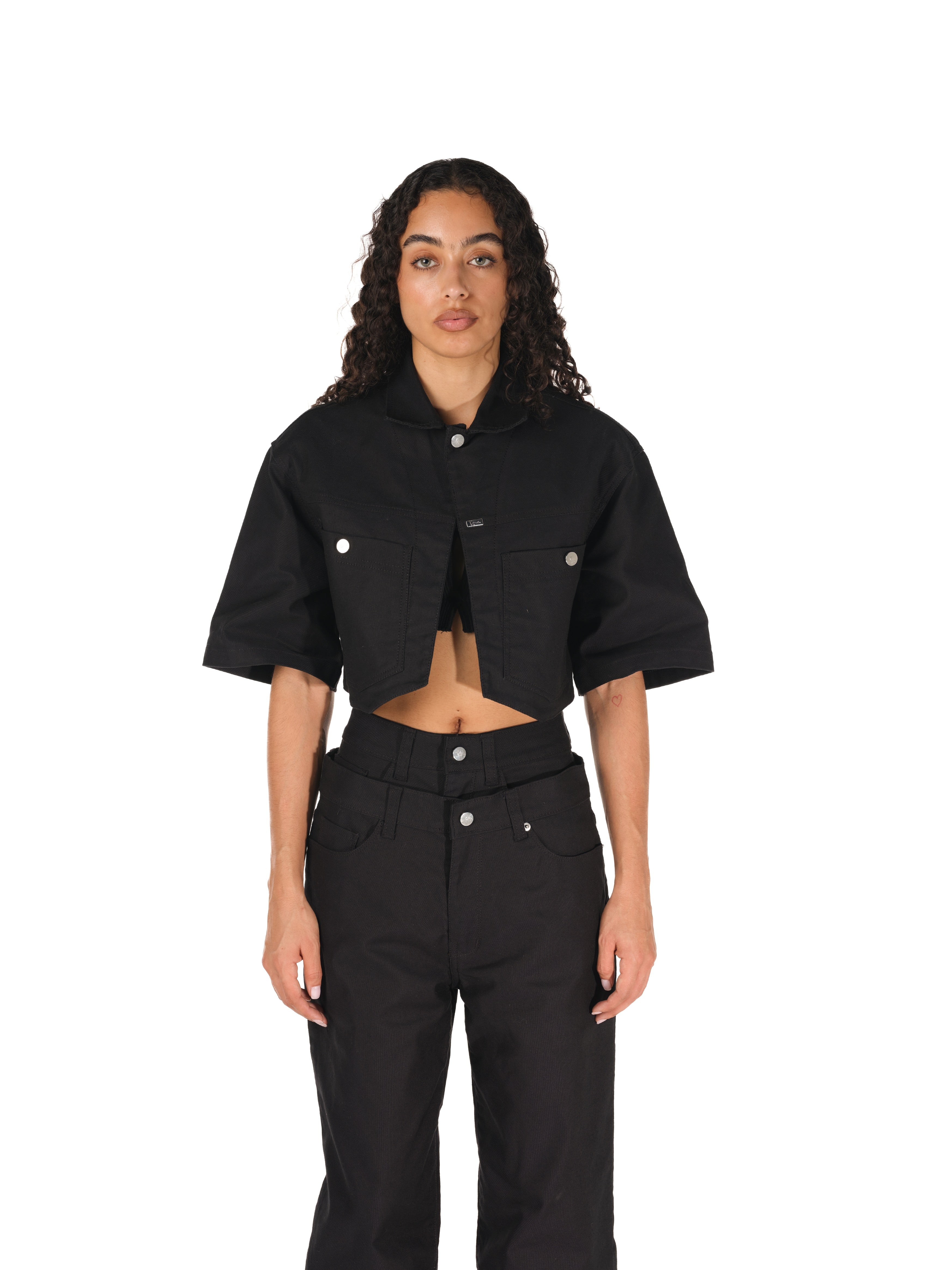 Gorilla Crop Jacket (Black) - Image 3