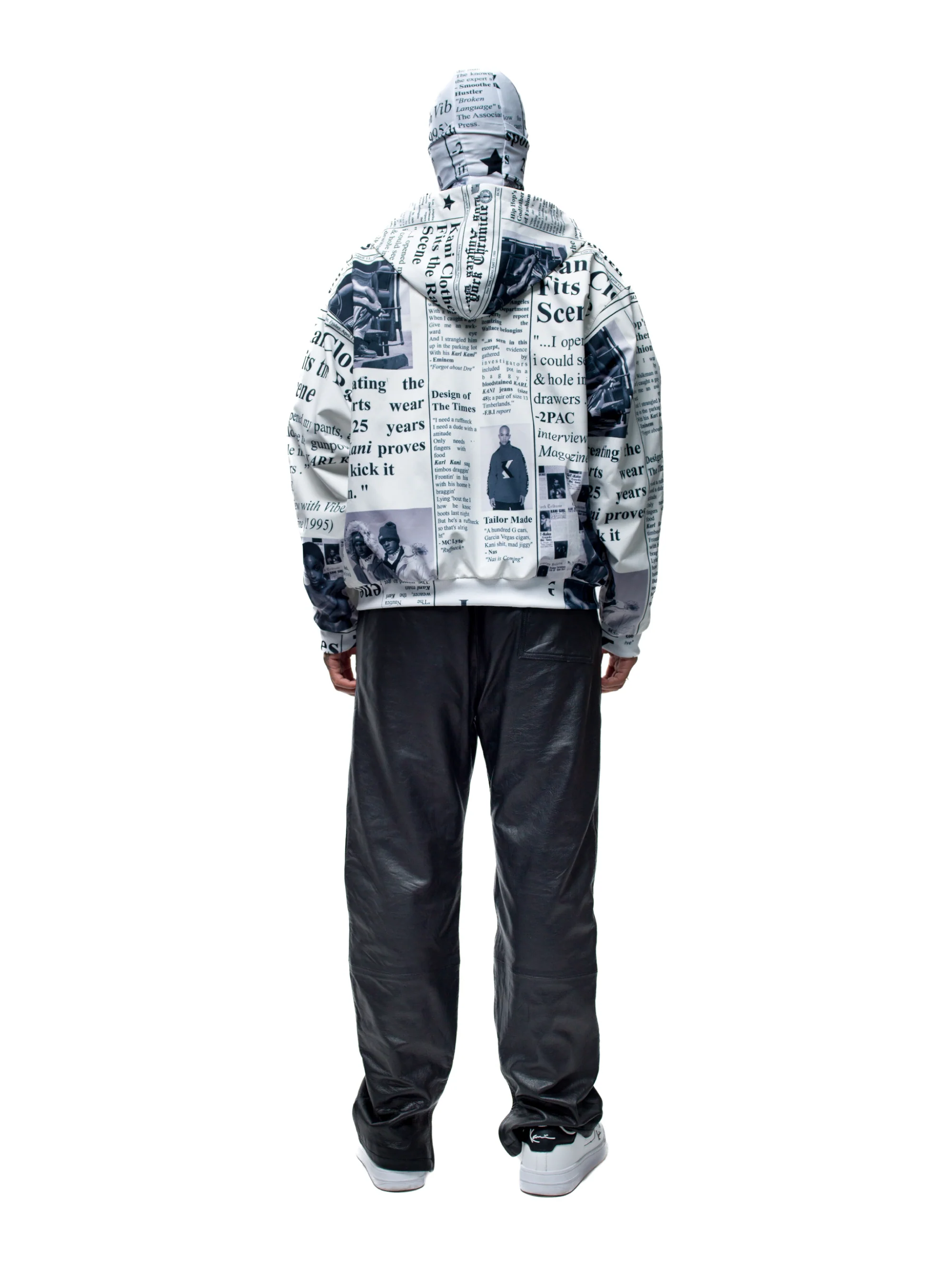 Holt Leather Joggers - Image 3