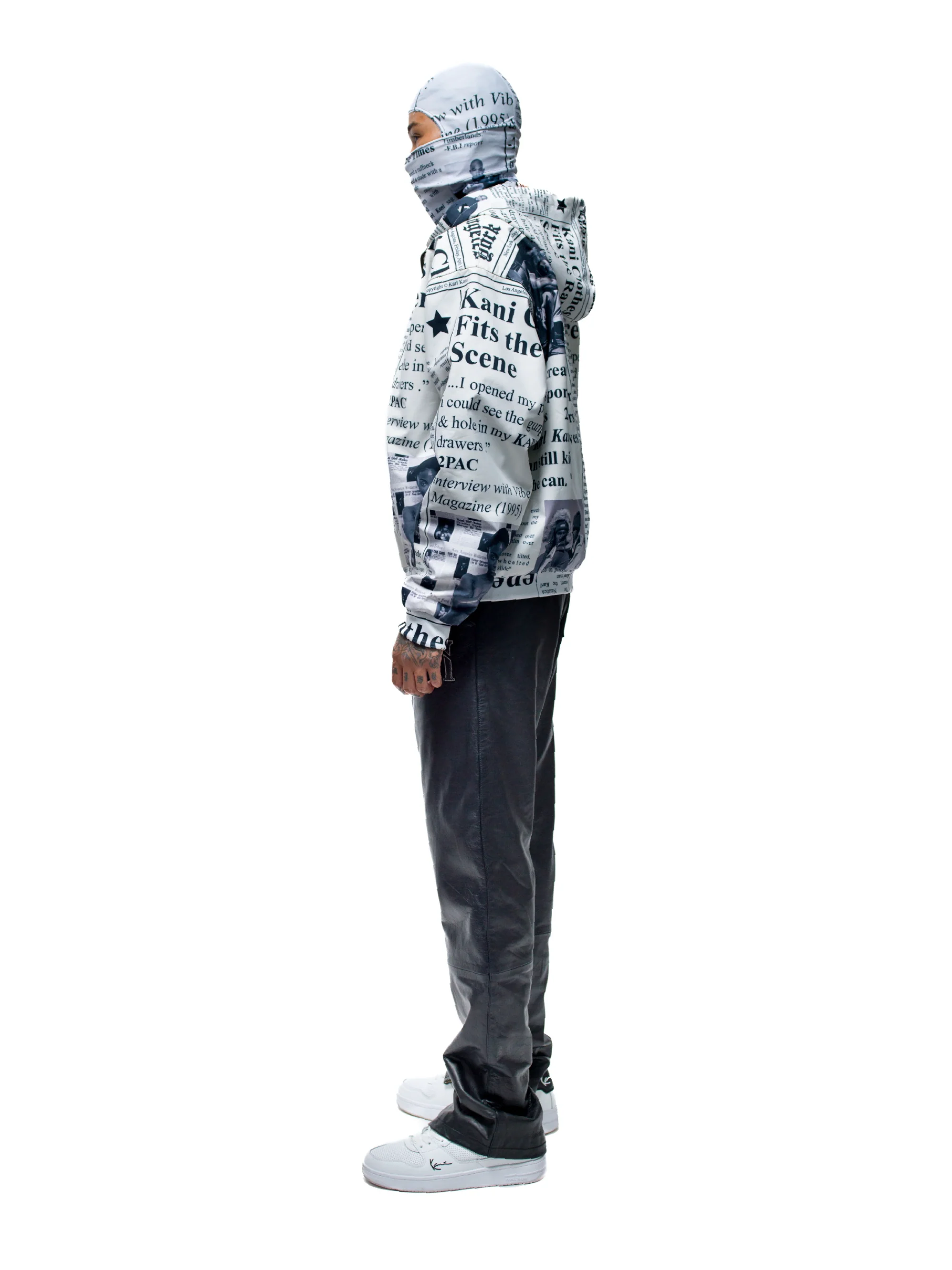 Holt Leather Joggers - Image 4