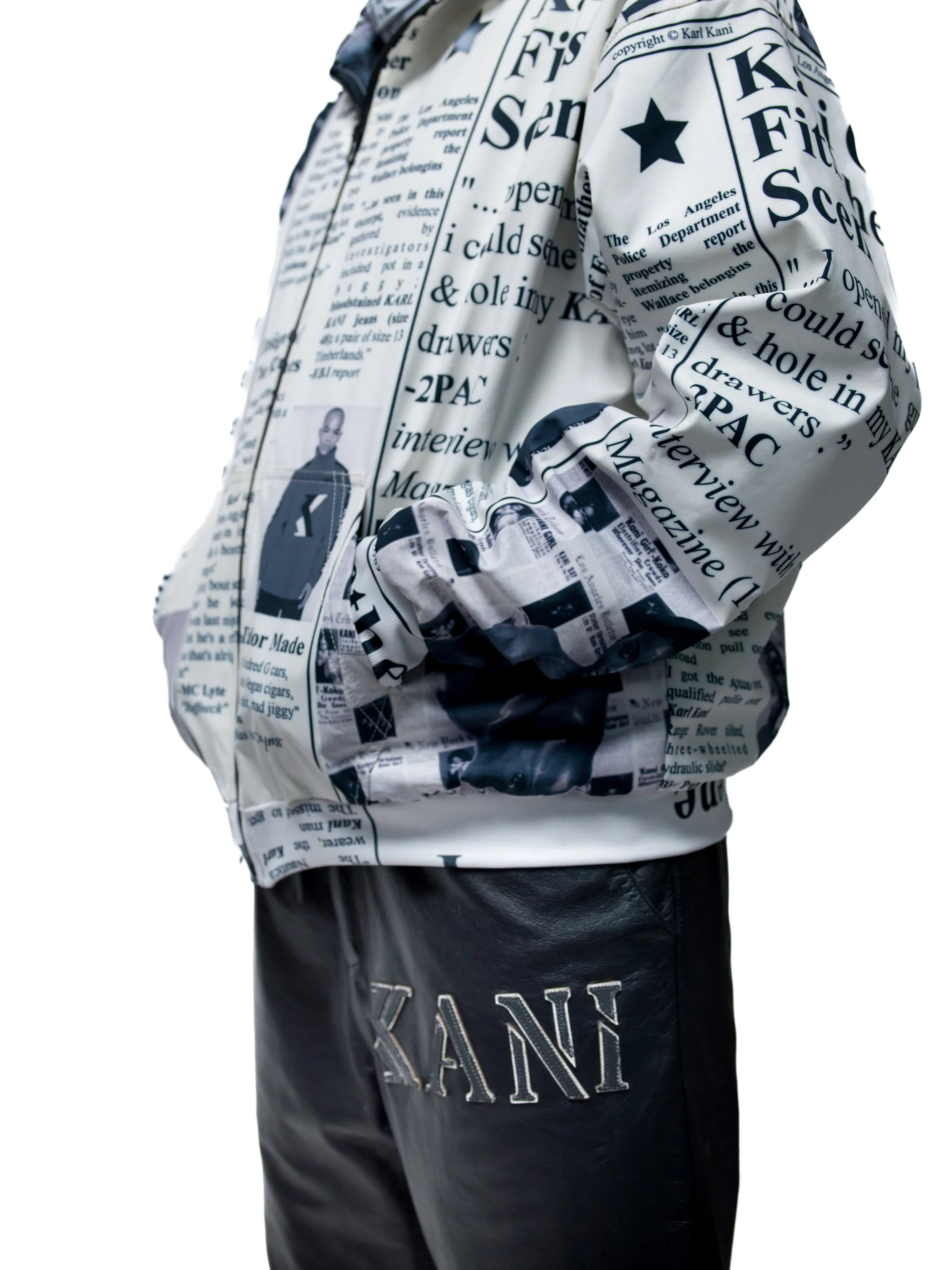 Holt Leather Joggers - Image 5