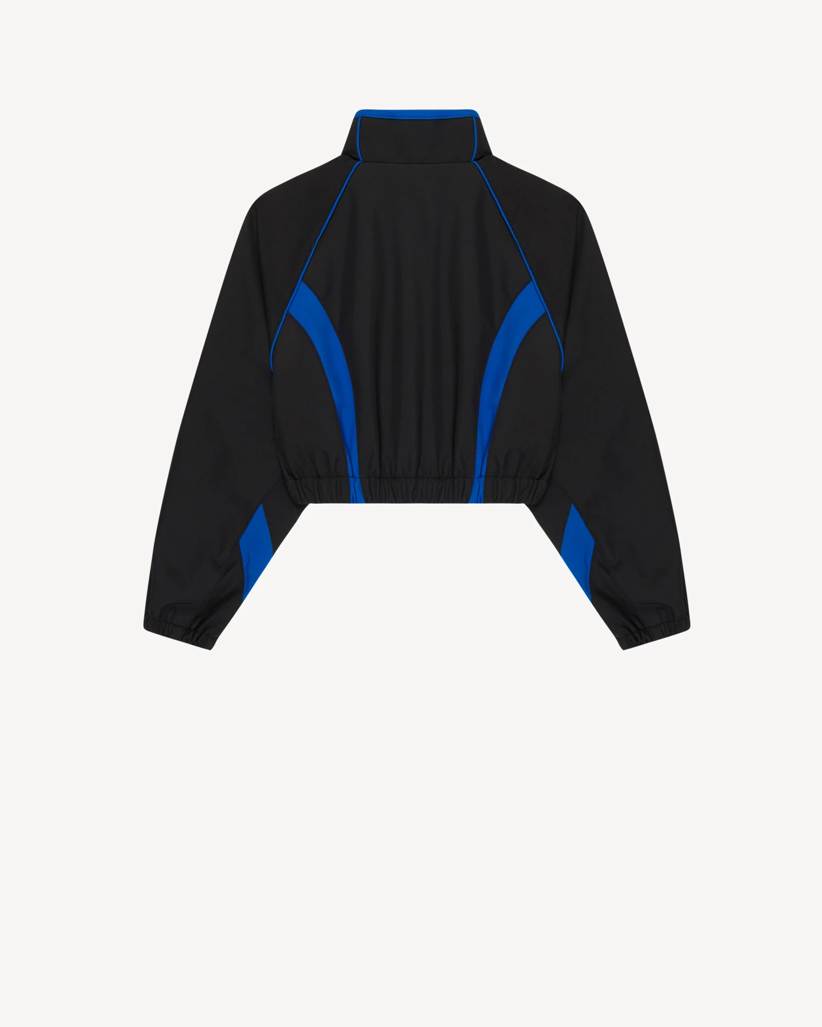 Hot Like Fire Women's Jacket (black/royal) - Image 2
