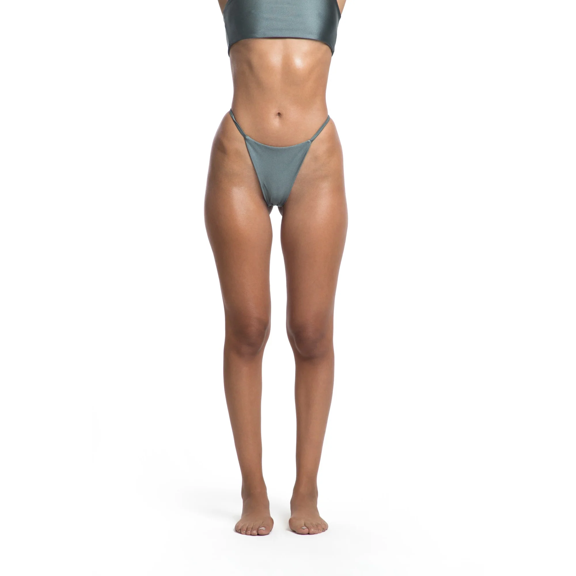 Karma Bikini Bottom (Silver) - Image 3