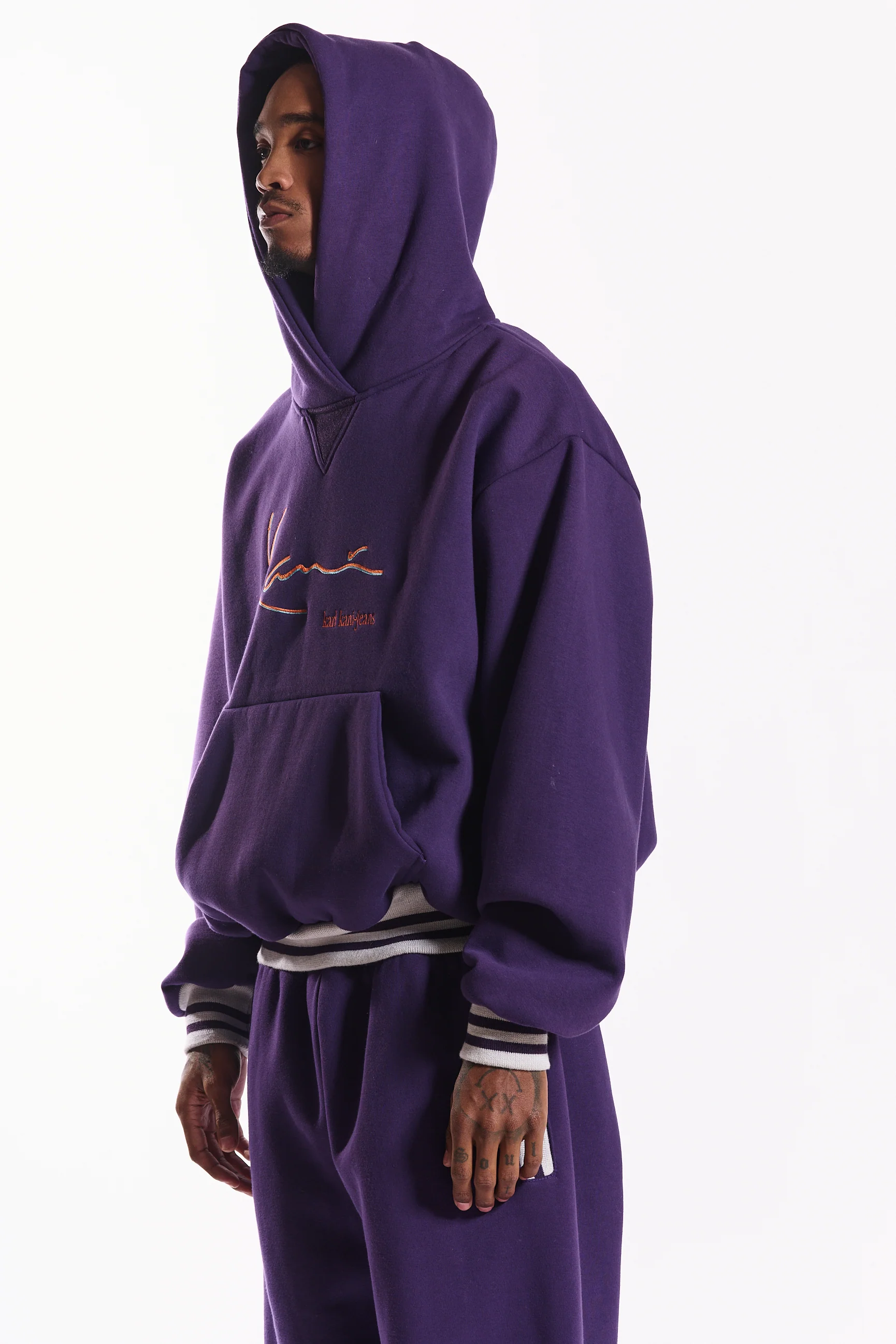 Oversized Pac Hoodie (Purple) - Image 6