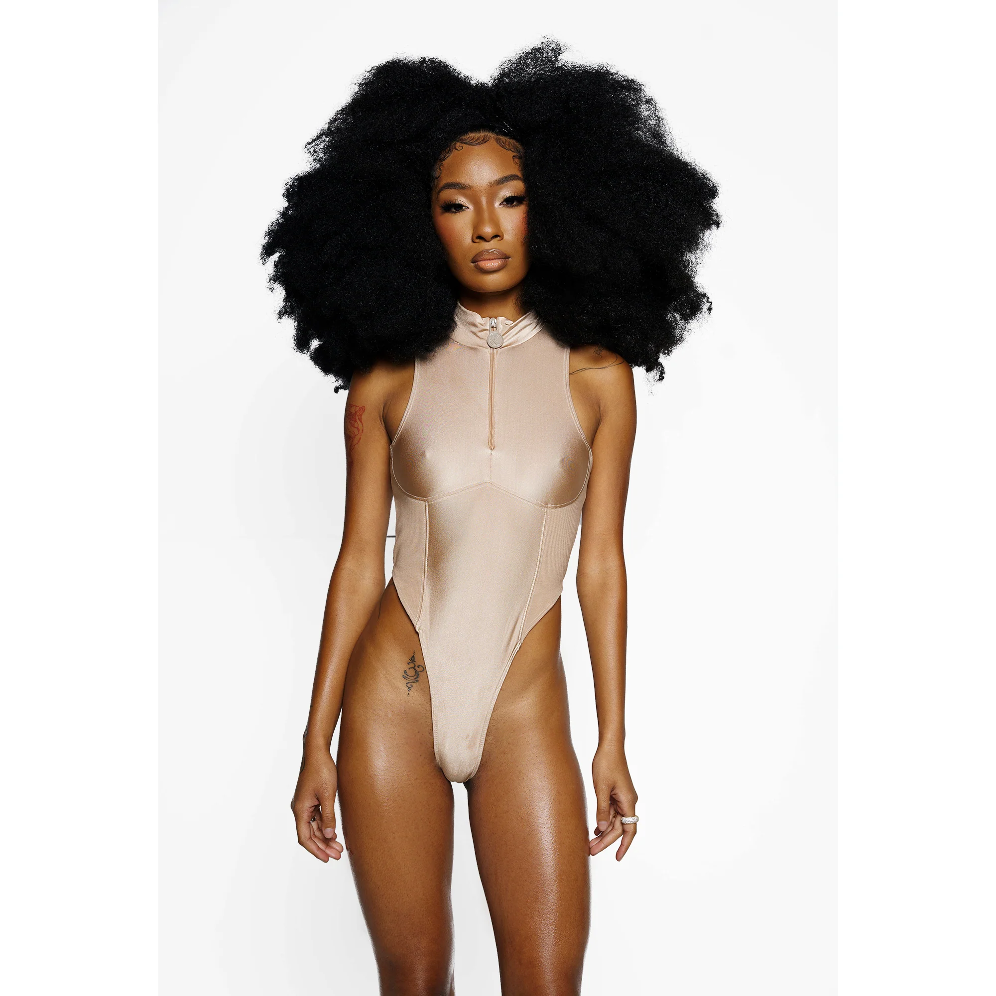 Peace Bodysuit (Nude) - Image 3