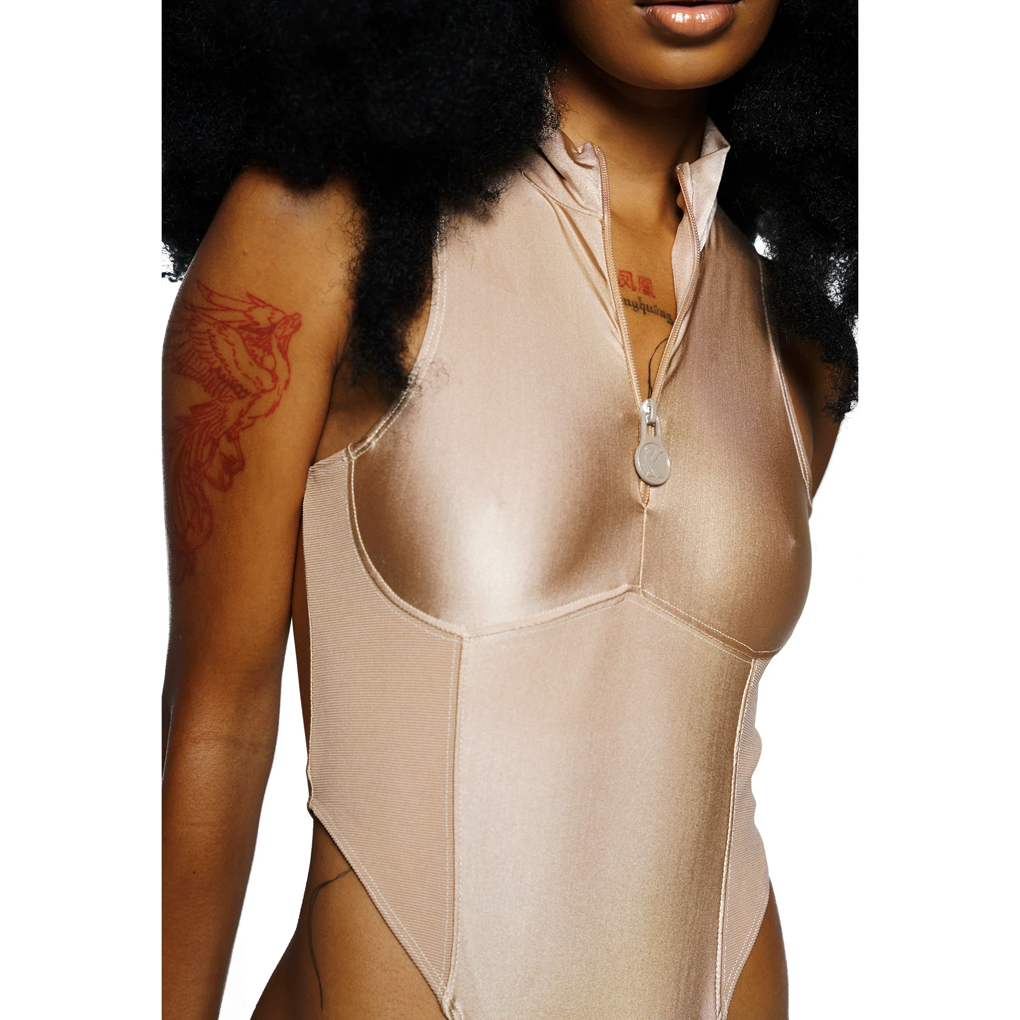 Peace Bodysuit (Nude) - Image 5
