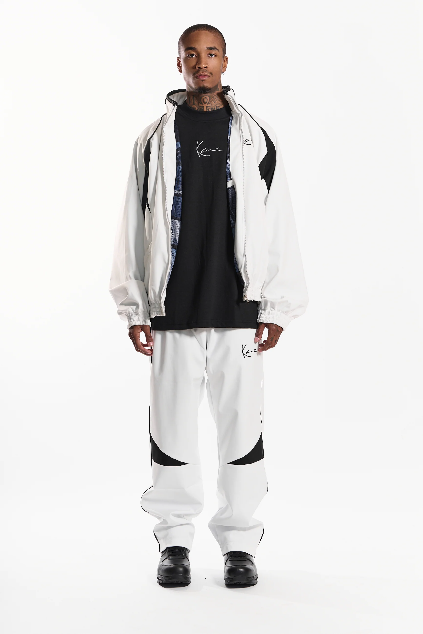 Shot Clock Men's Jacket (white) - Image 4
