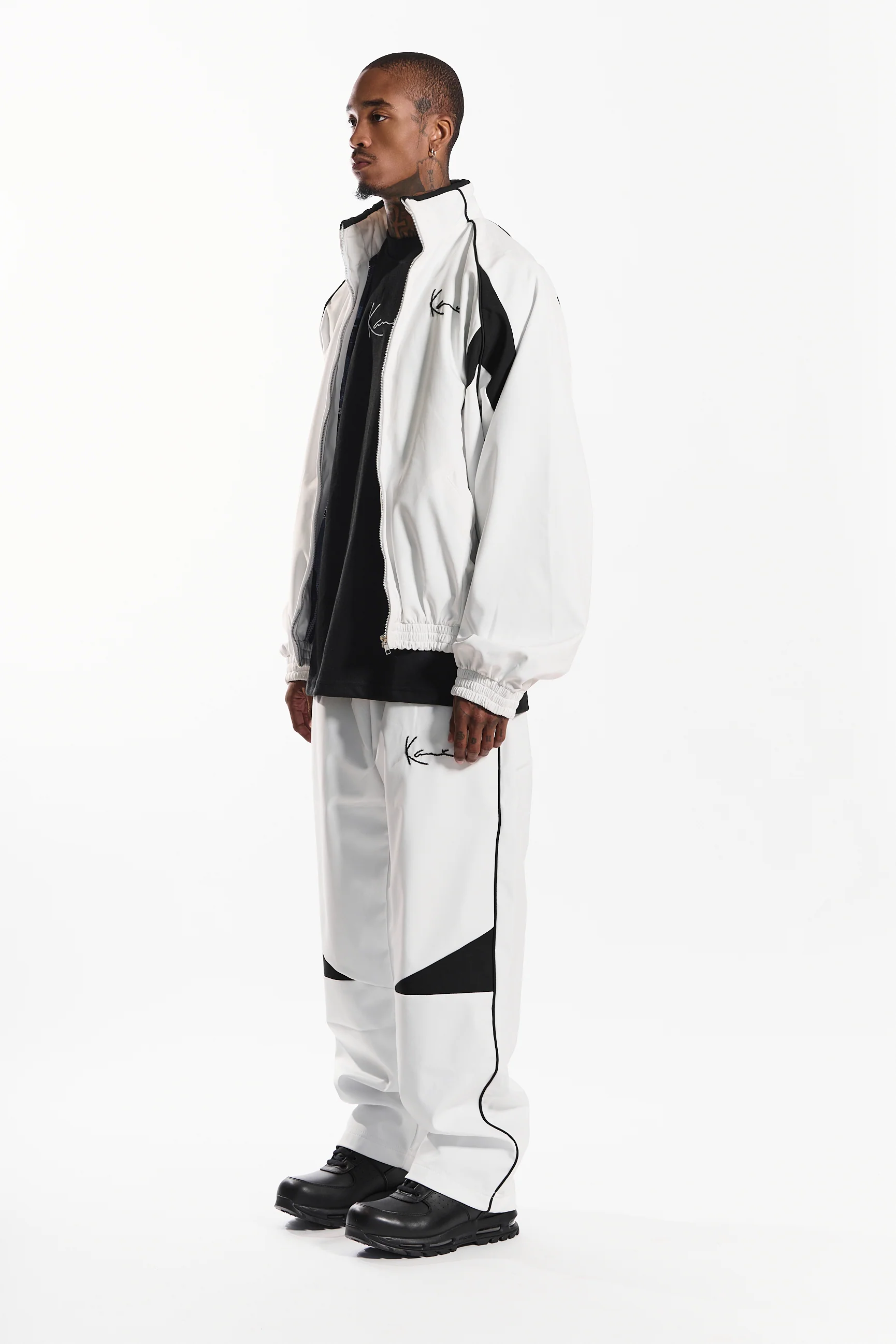 Shot Clock Men's Jacket (white) - Image 6
