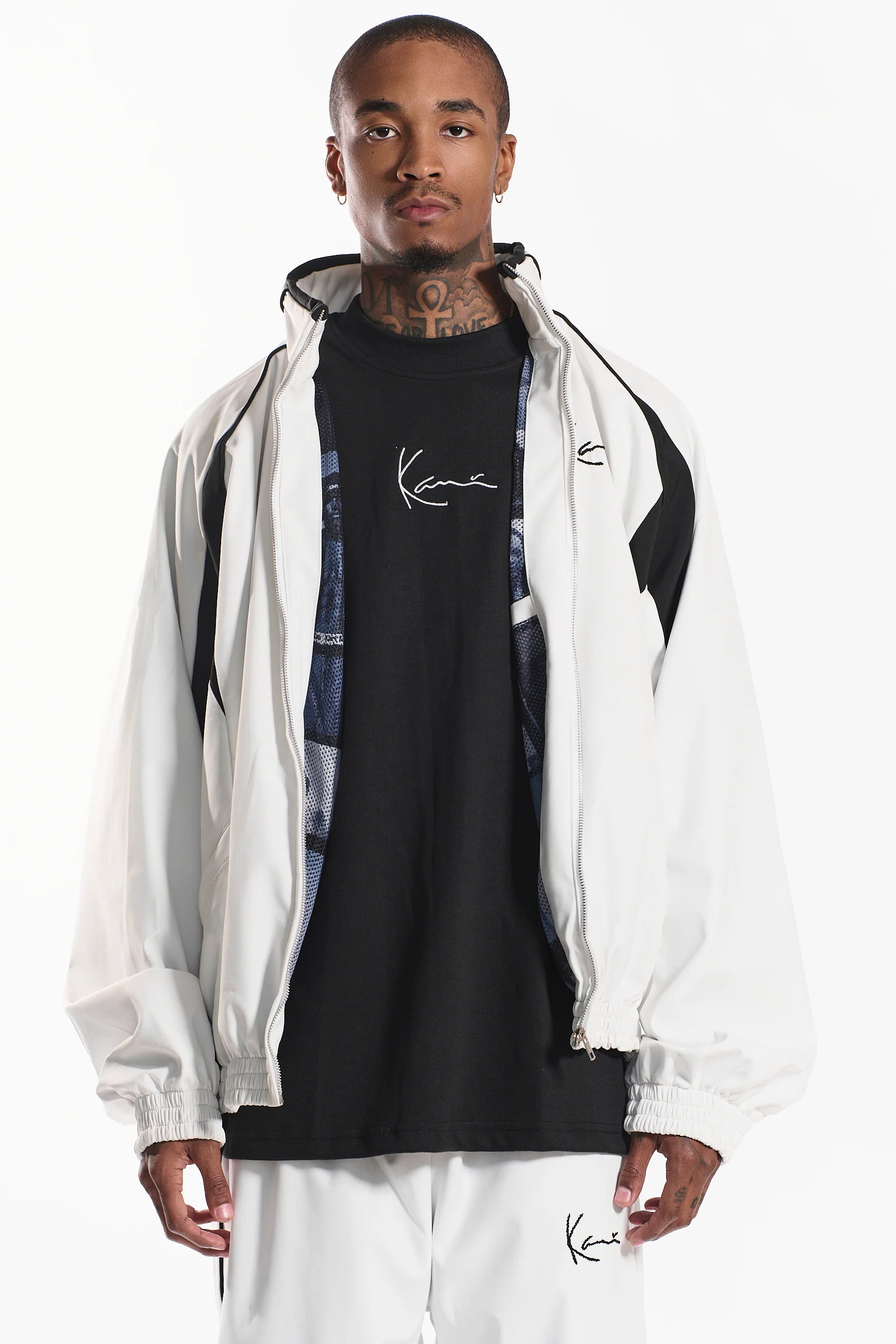 Shot Clock Men's Jacket (white) - Image 7