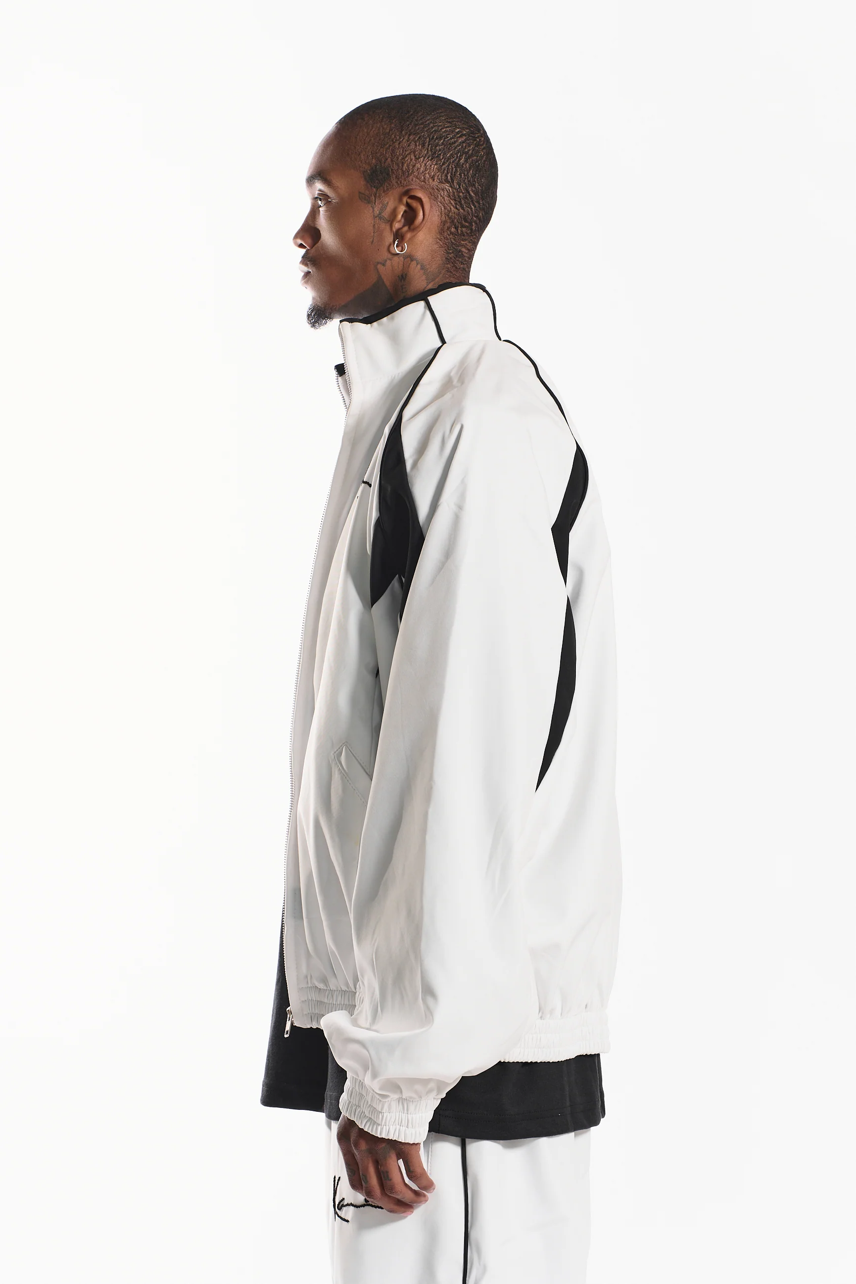 Shot Clock Men's Jacket (white) - Image 8