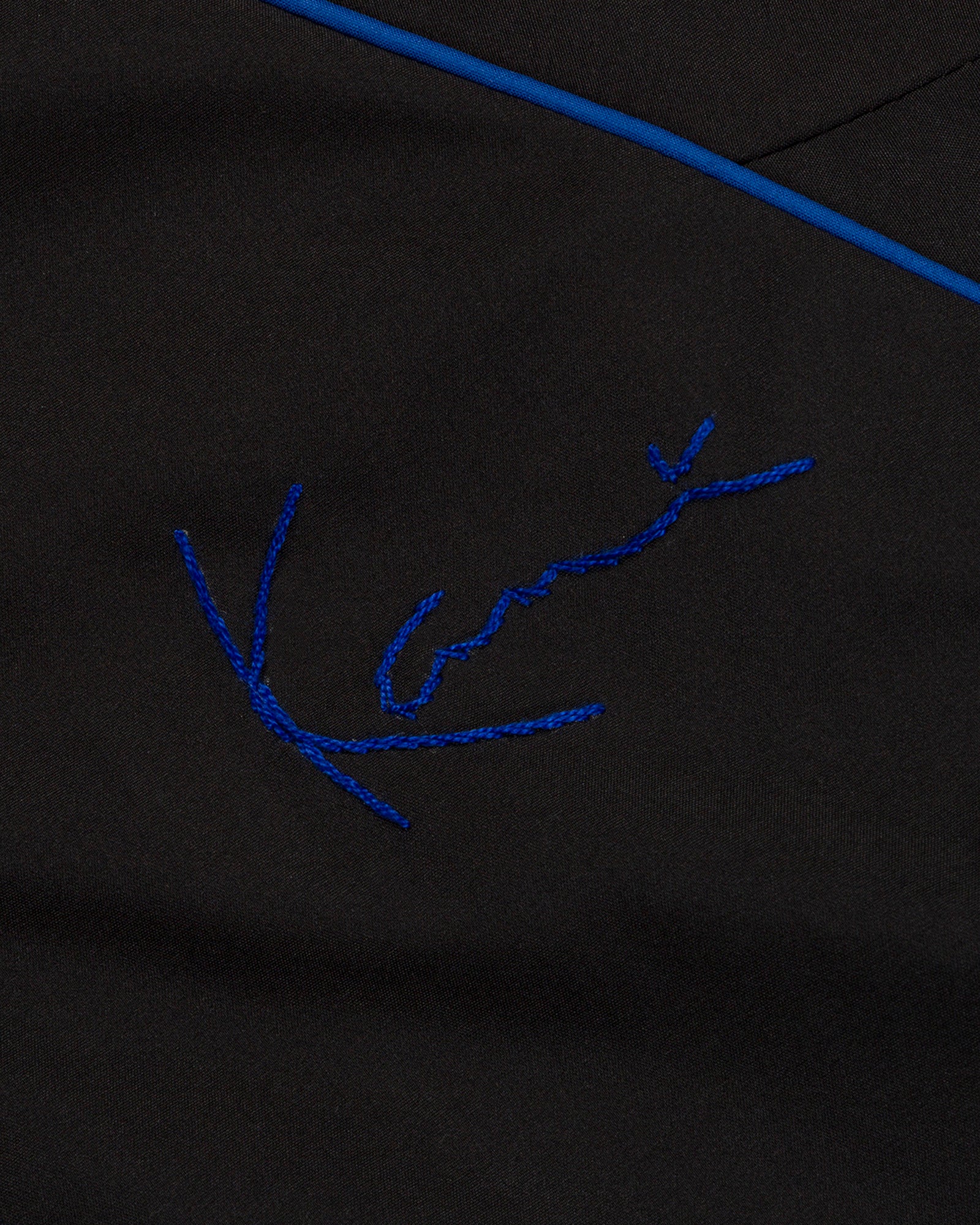 Shot Clock Men's Jacket (black/royal) - Image 3