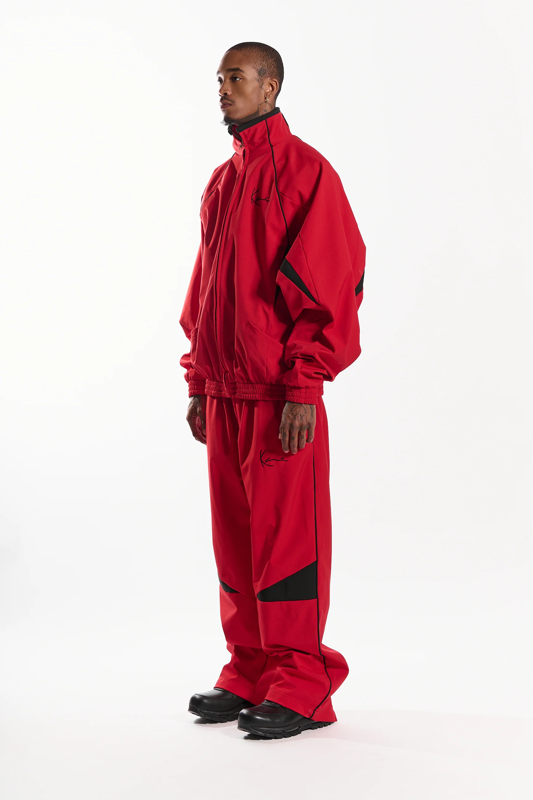 Shot Clock Men's Jacket (red) - Image 6