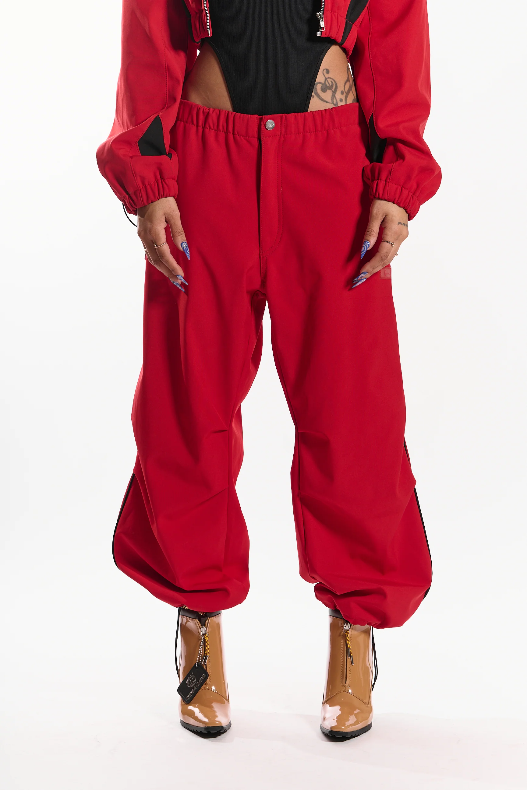 Street Thing Women's Joggers (red) - Image 8