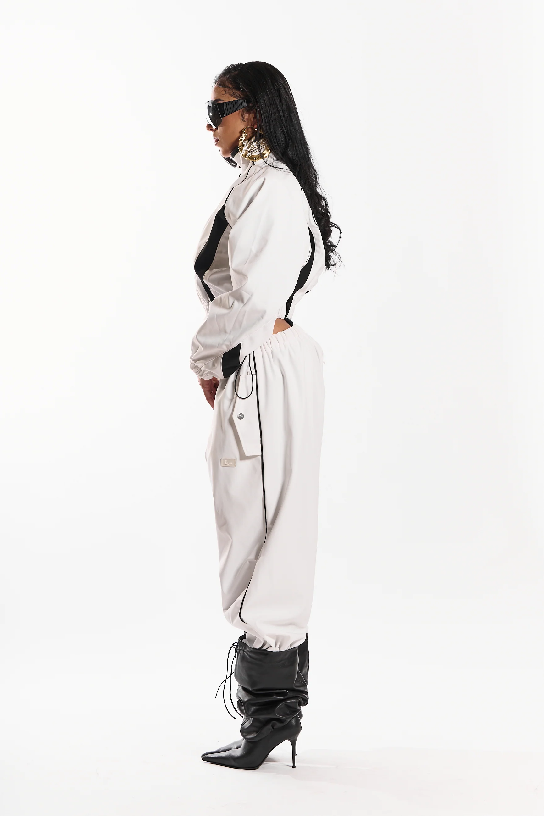 Street Thing Women's Joggers (white) - Image 6